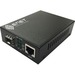 ENET 1x 10/100/1000M Copper RJ45 to 1x 1000Base-X SFP Gigabit Ethernet Fiber Media Converter Stand-Alone - Power Supply Included, Chassis/Rack Mountable with one SFP slot (without SFP). The ENMC-FGET-SFP is capable of accepting a wide range of SFP modul -