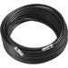 SureCall 50FT RG-11 COAX CBL BLK - 50 ft Coaxial Antenna Cable for Antenna, TV, Projector, Home Theater System, Amplifier, Splitter - First End: Antenna - Female - Black