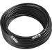 SureCall 100FT RG11 Coaxial Cable Black - 100 ft Coaxial Antenna Cable for Antenna, TV, Projector, Home Theater System, Amplifier, Splitter - First End: Antenna - Female - Second End: F-Type Audio/Video - Male - Black