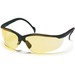 ProGuard Style 830 Series - 8301002 - Eye Protection - Amber Lens - Black Frame - 1 Each