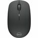 Dell Wireless Mouse-WM126 - Black - Optical - Wireless - Radio Frequency - Black - 1000 dpi - Scroll Wheel - 3 Button(s) - Symmetrical