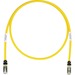 Panduit Cat.6a S/FTP Patch Network Cable - 9.84 ft Category 6a Network Cable for Network Device - First End: 1 x RJ-45 Network - Male - Second End: 1 x RJ-45 Network - Male - 10 Gbit/s - Patch Cable - Shielding - Yellow - 1