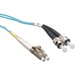 Axiom LC/ST Multimode Duplex OM4 50/125 Fiber Optic Cable 10m - 32.81 ft Fiber Optic Network Cable for Network Device - First End: 2 x LC Network - Male - Second End: 2 x ST Network - Male - Patch Cable - 50/125 µm - Aqua