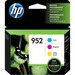 HP 952 Original Standard Yield Inkjet Ink Cartridge - Blister Pack - Cyan, Yellow, Magenta - 3 / Pack - 630 Pages (Per Cartridge)