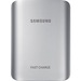 Samsung Fast Charge Battery Pack (10.2A), Silver - For USB Device, Mobile Phone, Tablet PC - 10200 mAh - 5 V DC Output - 5 V DC Input - 2 x - Silver