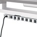 Ergotron Elevate Power Bar, 12 Outlets - 12 - 12 ft Cord - 15 A Current - 120 V AC Voltage - Silver