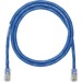 Panduit NetKey Cat.5e Patch Network Cable - 10 ft Category 5e Network Cable for Network Device - First End: 1 x RJ-45 Network - Male - Second End: 1 x RJ-45 Network - Male - Patch Cable - 24 AWG - Blue - 1