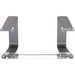 Griffin Elevator Notebbook Stand - Up to 5.5" Screen Support - Desktop - Brushed Aluminum - Space Gray, Clear