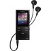 Sony Walkman NW-E394 8 GB Flash MP3 Player - Black - Photo Viewer, FM Tuner - 1.8" - Battery Built-in - MP3, MP3 VBR, WMA, ASF, WAV, AAC, AAC-LC - 35 Hour