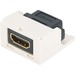 Panduit Mini-Com HDMI Audio/Video Adapter - 1 Pack - 1 x HDMI (Type A) HDMI 1.4 Digital Audio/Video Female - 1 x HDMI (Type A) HDMI 1.4 Digital Audio/Video Female - White