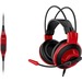 MSI DS501 Gaming Headset - Stereo - Mini-phone (3.5mm) - Wired - 32 Ohm - 20 Hz - 20 kHz - Over-the-head - Binaural - Circumaural - 6.89 ft Cable
