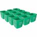 PuraPail Utility Cleaning Bucket - 6 quart - 7.7" x 8.1" - Green - 12 / Carton
