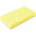 Impact Products Small Cellulose Sponge - 1" Height x 3.4" Width x 6.3" Length - 48/Carton - Cellulose - Yellow