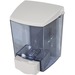 Encore Soap Dispenser - Manual - 30 fl oz Capacity - White, Clear - 12 / Carton