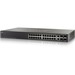 Cisco SG500X-24 Layer 3 Switch - 24 Ports - Manageable - Gigabit Ethernet, 10 Gigabit Ethernet - 10/100/1000Base-T, 10GBase-X - Refurbished - 3 Layer Supported - Modular - Twisted Pair - 1U - Rack-mountable, Desktop - Lifetime Limited Warranty