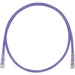 Panduit Cat.6e U/UTP Patch Network Cable - 15 ft Category 6e Network Cable for Network Device - First End: 1 x RJ-45 Network - Male - Second End: 1 x RJ-45 Network - Male - Patch Cable - Violet - 1