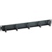 Liebert 1U 19" Rack Mount Cable Routing Panel, with D Rings - 1U Rack Height - 19" Panel Width