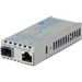 miConverter PoE/PD 10/100/1000 Gigabit Ethernet Fiber Media Converter RJ45 SFP - 1 x 10/100/1000BASE-T, 1 x 100/1000BASE-X (SFP), US AC & PoE Powered, Lifetime Warranty
