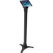 Universal Tablet Cling 2.0 Branded Floor Stand Mount BrandME - Black - Up to 13" Screen Support - 2 lb Load Capacity - 45" Height x 6" Width x 4.5" Depth - Floor - Aluminum, Cast Iron - Black