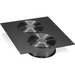 Black Box Dual 10" Fan (1100-cfm) Top Panel for Elite Cabinets - 220 VAC - New - 2 Fan - 1100 CFM - TAA Compliant