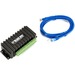 Black Box Digital I/O Dry Contact Sensor - (8) Dry Contacts with 5-ft. (1.5-m) Cable - New - for Monitoring Point