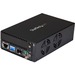 StarTech.com 10 Gigabit Ethernet Copper-to-Fiber Media Converter - Open SFP+ - Managed - 10G Ethernet Media Converter - Convert & extend a high-speed copper (10GBASE-T) connection over fiber (10GBASE-R) using the 10Gbe SFP+ transceiver of your choice - 10