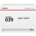 Canon 039 Original Toner Cartridge - Black - Laser - 11000 Pages - 1 Pack