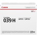 Canon 039H Original Toner Cartridge - Black - Laser - High Yield - 25000 Pages - 1 Pack