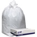 Genuine Joe Low Density White Can Liners - 227.12 L Capacity - 38" (965.20 mm) Width x 58" (1473.20 mm) Length - 0.90 mil (23 Micron) Thickness - Low Density - White - 100/Carton - Can, Waste Disposal - Recycled