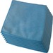 Genuine Joe General Purpose Microfiber Cloth - Cloth - 16" Width x 16" Length - 15 / Carton - Blue