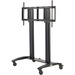 Peerless-AV SmartMount Cart for use with the Microsoft Surface Hub - Up to 60" Screen Support - 300 lb Load Capacity - 30" Height x 51.2" Width x 70.8" Depth - Floor - Powder Coated - Black