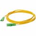 AddOn 10m ALC (Male) to ALC (Male) Yellow OS2 Duplex Fiber OFNR (Riser-Rated) Patch Cable - 100% compatible and guaranteed to work