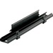 Panduit WGTBS12BL Mounting Bracket for Cable Manager - Black - 1