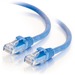 C2G 5ft Cat6 Ethernet Cable - Snaglass Unshielded (UTP) - Blue - Category 6 for Network Device - RJ-45 Male - RJ-45 Male - 5ft - Blue