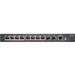 Edge-Core ECS2100-10PE Ethernet Switch - 8 Ports - Manageable - Gigabit Ethernet - 10/100/1000Base-T, 1000Base-X - 3 Layer Supported - Modular - 2 SFP Slots - Twisted Pair, Optical Fiber - Wall Mountable - 2 Year Limited Warranty