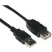 Unirise USB Data Transfer Cable - 6 ft USB Data Transfer Cable - First End: USB 3.0 Type A - Male - Second End: USB 3.0 Type A - Female