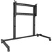 Chief Fusion X-Large Flat Panel Display Cart - For displays 55-100" - 310 lb Capacity - 4 Casters - 91" Width x 41.6" Depth x 76.4" Height - Black - For 1 Devices