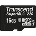 Transcend 16 GB Class 10/UHS-I (U1) microSDHC - 1 Pack - 95 MB/s Read - 75 MB/s Write - 2 Year Warranty