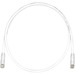 Panduit Cat.6 Patch Network Cable - 3.28 ft Category 6 Network Cable for Network Device - First End: 1 x RJ-45 Network - Male - Second End: 1 x RJ-45 Network - Male - Patch Cable - Off White