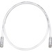 Panduit Cat.6 UTP Patch Network Cable - 32.81 ft Category 6 Network Cable for Network Device - First End: 1 x RJ-45 Network - Male - Second End: 1 x RJ-45 Network - Male - Patch Cable - Off White - 1