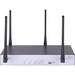 HPE FlexNetwork MSR954 Wi-Fi 4 IEEE 802.11n Cellular, Ethernet Modem/Wireless Router - 4G - LTE - 2.40 GHz ISM Band(4 x External) - 4 x Network Port - 1 x Broadband Port - USB - Gigabit Ethernet