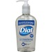 Dial Sensitive Skin Liquid Hand Soap - 7.5 fl oz (221.8 mL) - Pump Bottle Dispenser - Hand, Skin - Clear - 12 / Carton