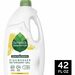 Seventh Generation Dishwasher Detergent - Gel - 42 fl oz (1.3 quart) - Lemon Scent - 6 / Carton - Clear
