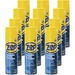 Zep Foaming Glass Cleaner - Foam Spray - 19 fl oz (0.6 quart) - 12 / Carton - Black
