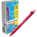 Paper Mate Inkjoy 300 RT Ballpoint Pens - 1 mm Pen Point Size - Retractable - Red - Red Barrel - 1 Dozen