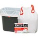 Webster Handi-Bag Drawstring Tall Kitchen Bags - 13 gal - 24" Width x 27" Length x 0.69 mil (18 Micron) Thickness - White - Resin - 6/Carton - 50 Per Box - Kitchen