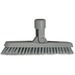 Unger SmartColor Swivel Corner Brush - 8.60" Polyethylene Terephthalate (PET) Bristle - 10 / Carton - Gray