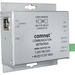 ComNet Industrially Hardened 100Mbps Media Converter with 48V POE, Mini, "A" Unit - Network (RJ-45) - 1x PoE+ (RJ-45) Ports - 1 x ST Ports - Multi-mode - Fast Ethernet - 10/100Base-TX, 100Base-FX - Power Supply - Rail-mountable