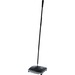 Rubbermaid Commercial Floor/Carpet Sweeper - 9.50" Brush Face - 15" Overall Length - 4 / Carton - Gray