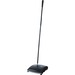 Rubbermaid Commercial Dual Action Sweeper - 10.50" Brush Face - 4 / Carton - Black